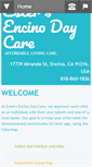 Mobile Screenshot of estersencinodaycare.com